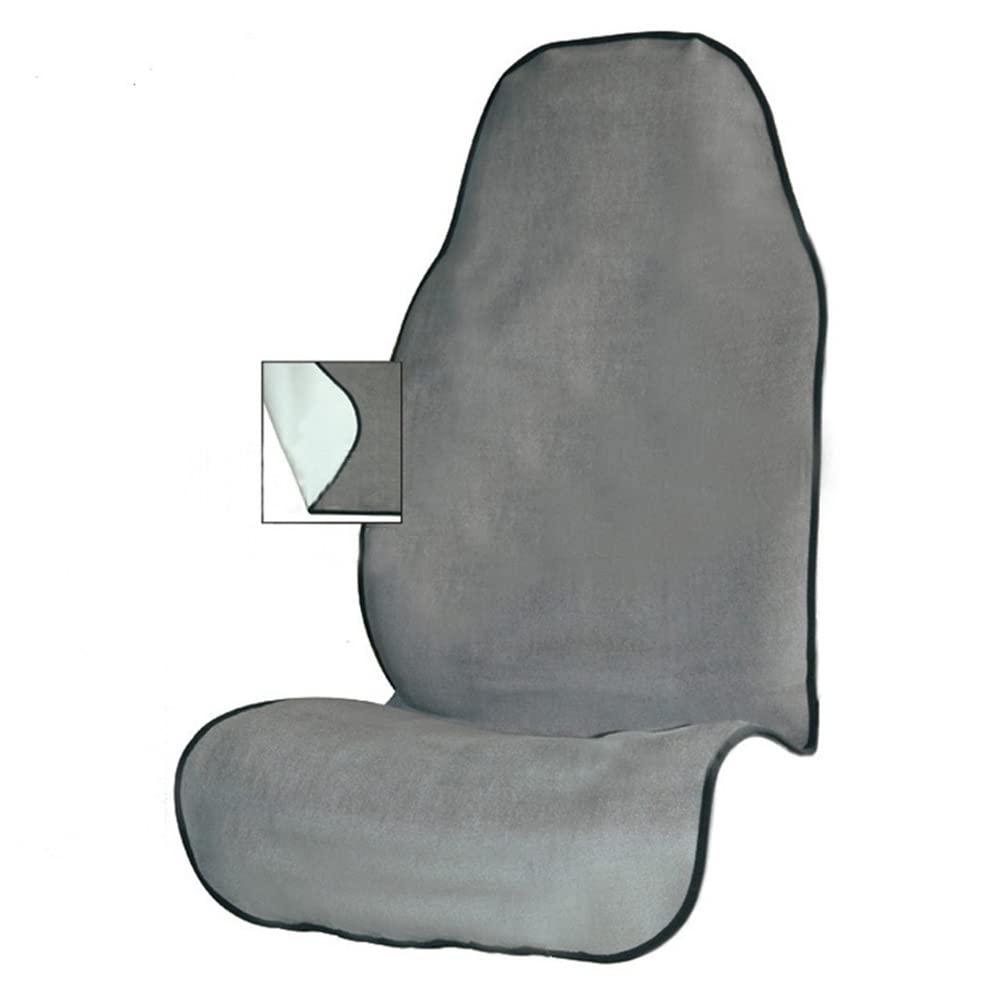 Universal Car Seat Cover - Microfiber Sweat Towel & Auto Seat Protector - Waterproof Car Seat Mat for Beach, Travel, Camping & Daily Use - Fits Most Vehicles