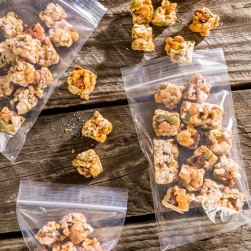BPA Free Clear Plastic Zip Bags 4x6 Inches - 100 Count Box | High Clarity, Reusable Storage Bags for Crafts, Jewelry, Snacks & Organizing