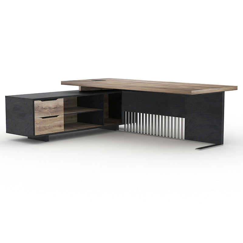 Premium Executive Desk (Medium) with Professional Assembly Service - Ideal for Home Office & Corporate Workspaces
