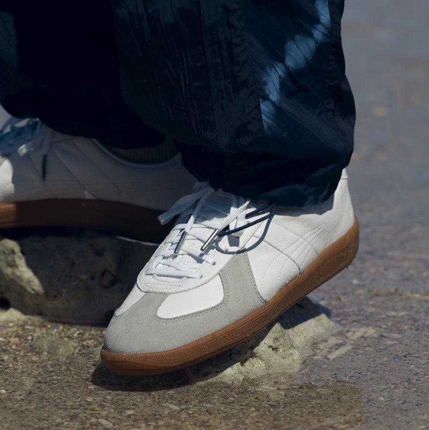 Blue Japan Army Trainer Sneakers by PUMA - White & Blue Casual Shoes for Men | Perfect for Running, Gym Workouts, and Streetwear Fashion
