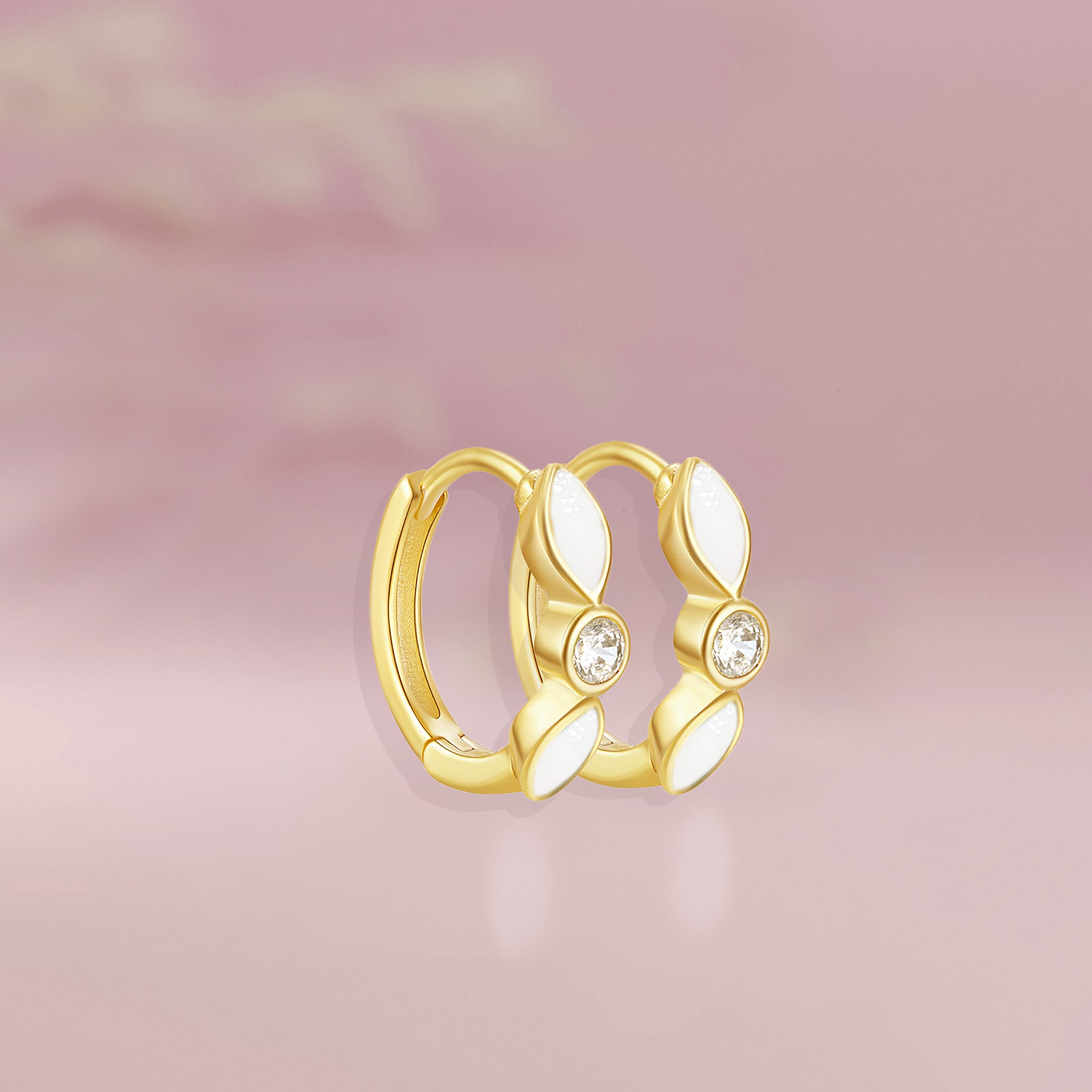 Graceful Petal Breastmilk Earrings - Dainty Floral Jewelry for Nursing Moms | Perfect for Breastfeeding Support & Motherhood Celebration