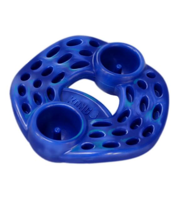 Durable Kong Duratreat Ring Dog Chew Toy for Aggressive Chewers - Interactive Treat Dispenser for Large & Small Dogs - Perfect for Training, Playtime & Dental Health