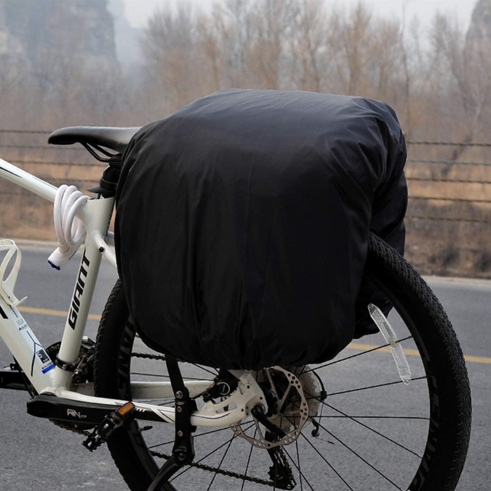 BESPORTBLE Waterproof MTX Bicycle Trunk Bag with Rain Cover - Durable Rear Seat Pack for Cycling Commuting, Outdoor Adventures & Travel Accessories