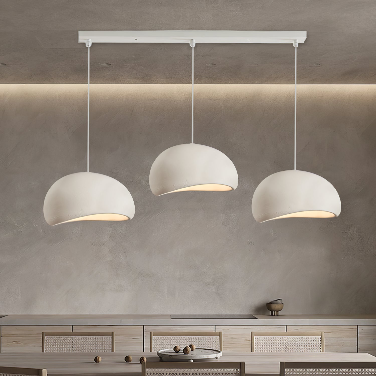 Modern Cloud Pendant Light Fixture - Stylish Hanging Ceiling Lamp for Living Room, Bedroom & Dining Area - Perfect for Home Decor and Ambient Lighting
