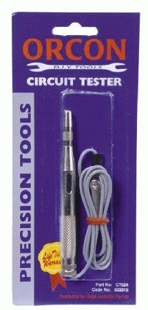 Brass Circuit Tester 6-24V - Professional Electrical Voltage Tester for Automotive, Home & DIY Projects - Reliable Voltage Detection Tool for Cars, Batteries, Outlets & Wiring