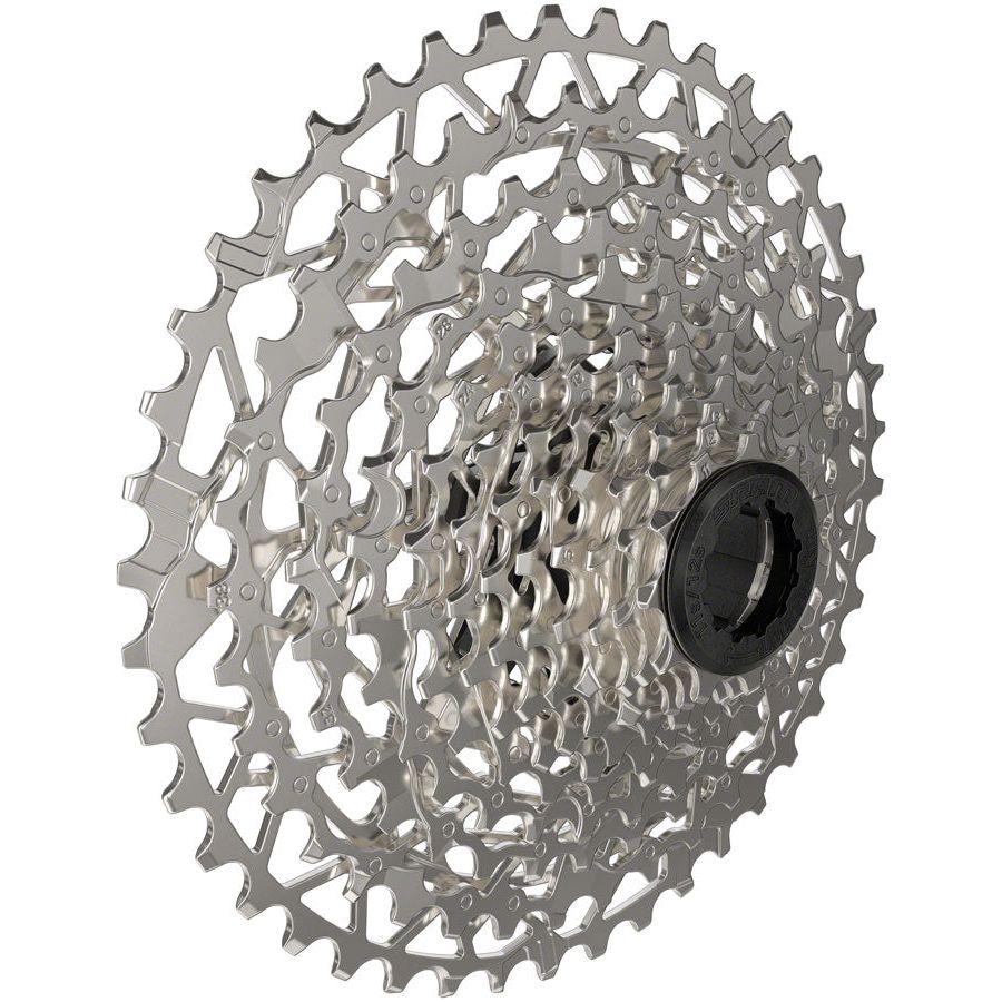 SRAM XPLR PG 1231 12-Speed Cassette - 11-44T, Silver, D1 - Perfect for Gravel & Adventure Biking