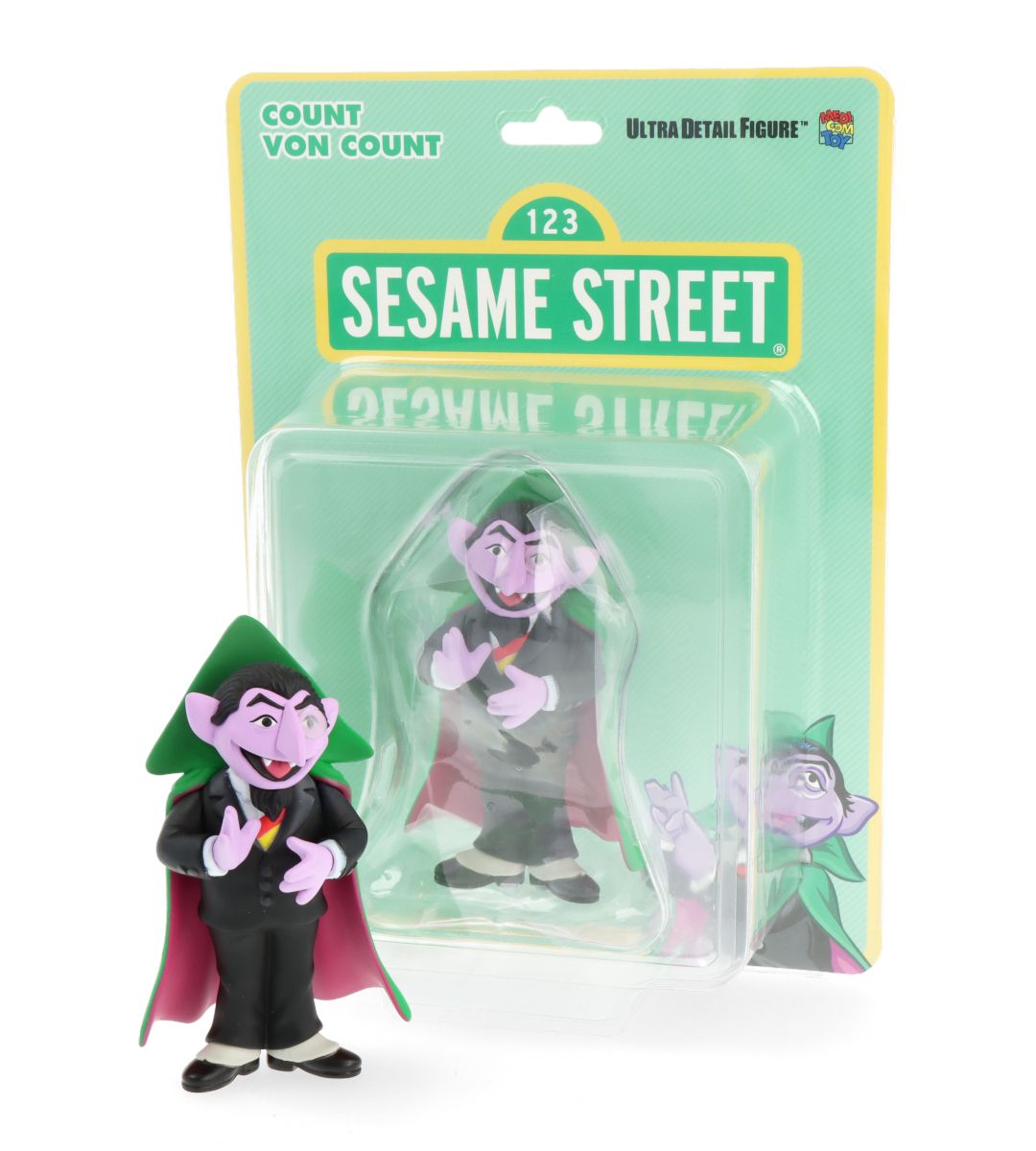 Count Von Count Collectible Figurine - The Muppets Sesame Street Character Statue for Fans & Collectors | Perfect for Home Decor, Office Display, and Gift Giving