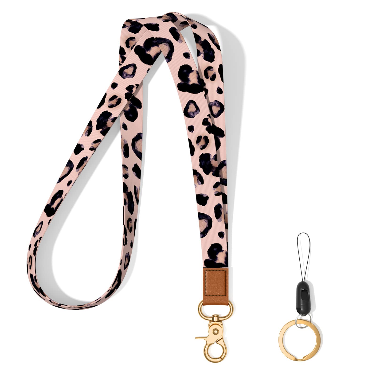 Durable Neck Lanyard Keychain with Adjustable Strap - Universal Key Holder for Women & Men - Perfect for Car Keys, ID Badges, Cards, Wallet, Phone & Camera - Ideal for Work, Travel, Events & Outdoor Activities