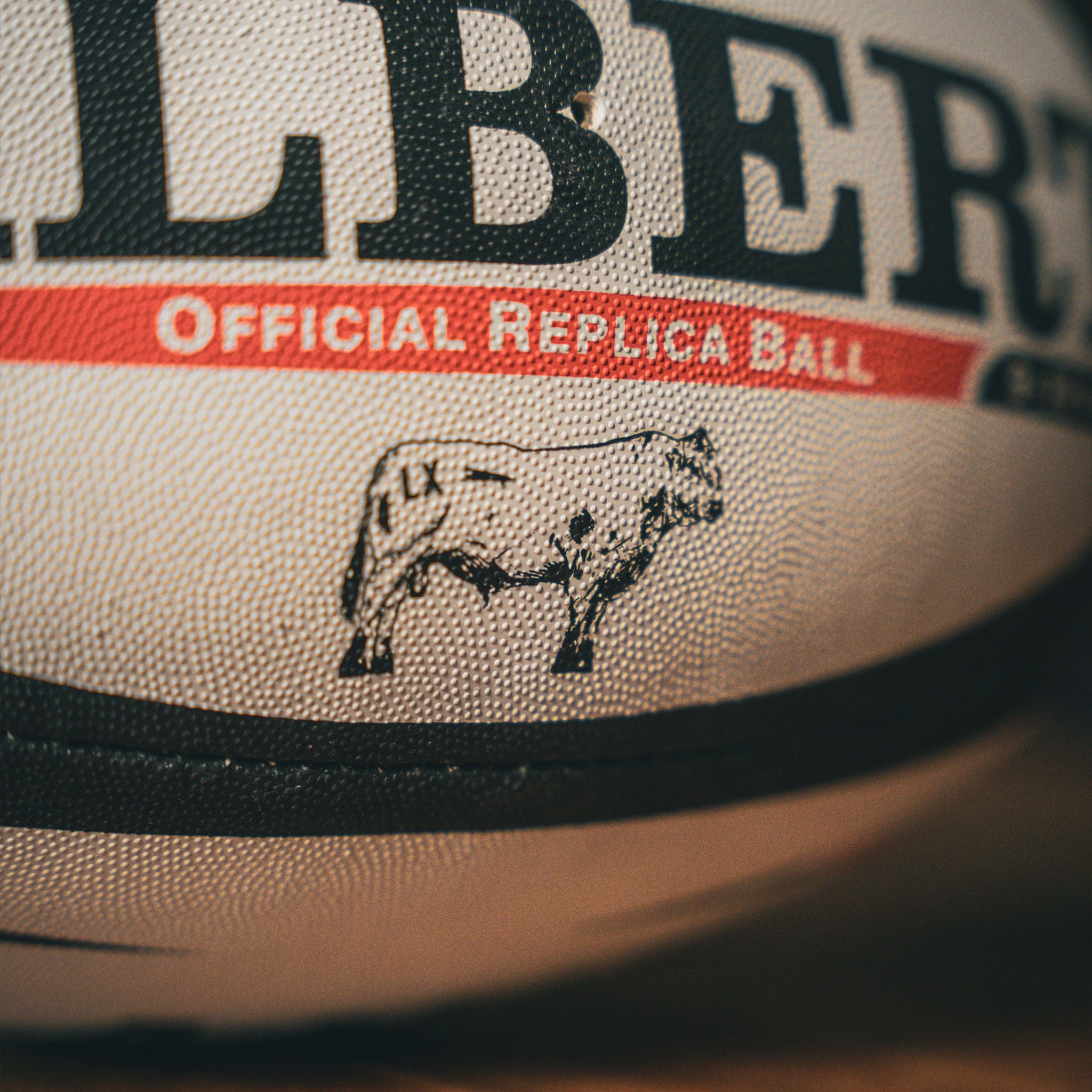 WEBB ELLIS Rugby Ball - White, Black & Koi Fish Design - Perfect for Rugby Training, Matches & Gifts for Sports Fans