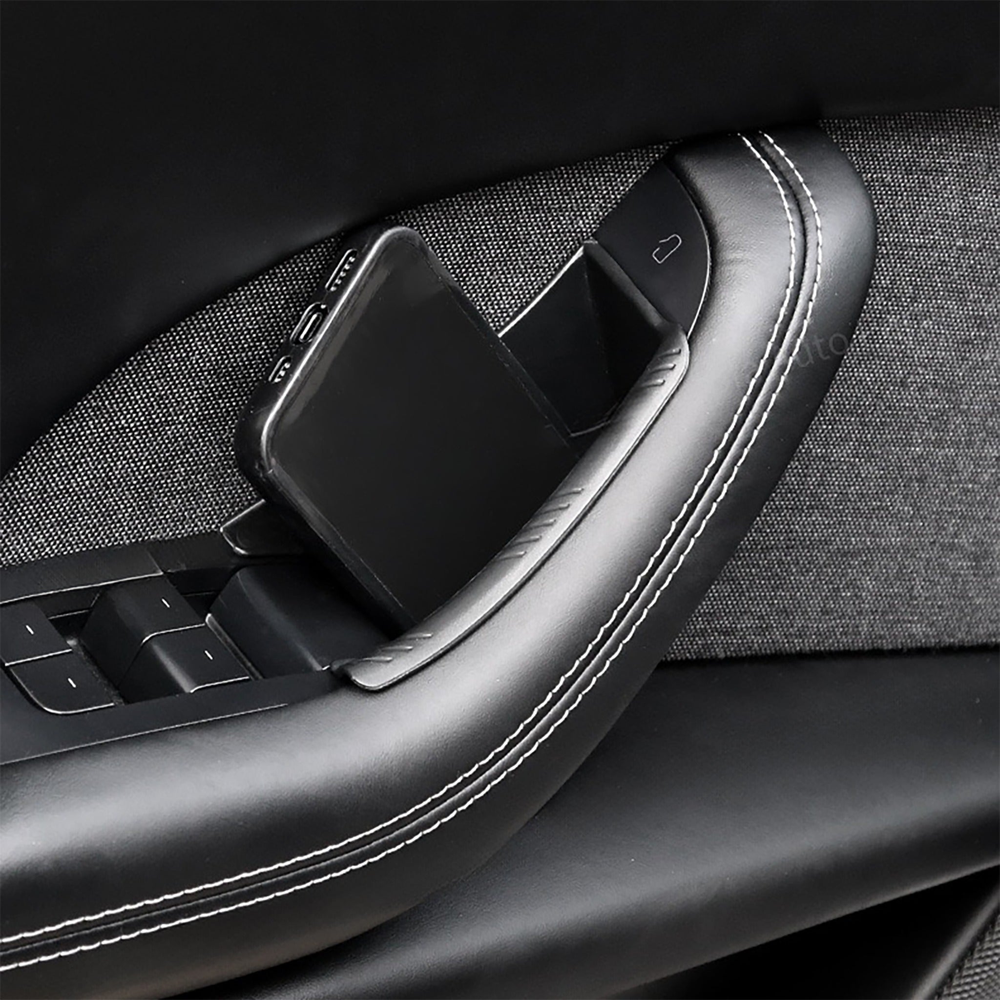 Tesla Model X Door Storage Box - Organizer for Car Accessories | Perfect for Sunglasses, Keys & Small Items | Durable & Stylish Interior Upgrade