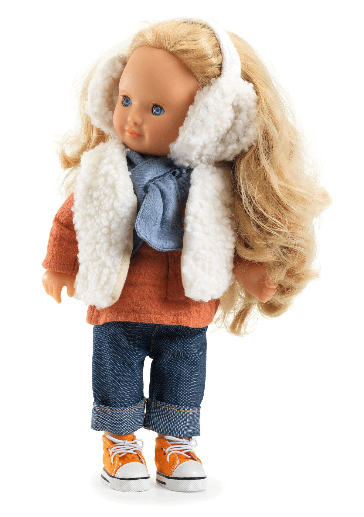 Pomea Moumoute Outfit - Adorable Doll Clothes Set by Djeco for Pretend Play & Dress-Up Fun
