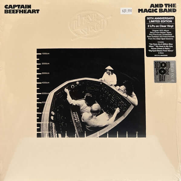 Captain Beefheart And The Magic Band – Clear Spot Vinyl LP | Classic Rock Album | Perfect for Music Collectors & Vinyl Enthusiasts | Great for Home Listening & Gifts