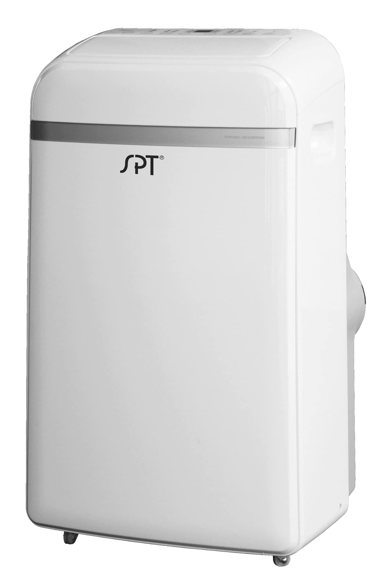WA-S1032EA Portable Air Conditioner 8000 BTU - White Compact AC Unit with Remote Control for Bedroom, Office & Small Spaces - Energy Efficient Cooling Solution for Summer