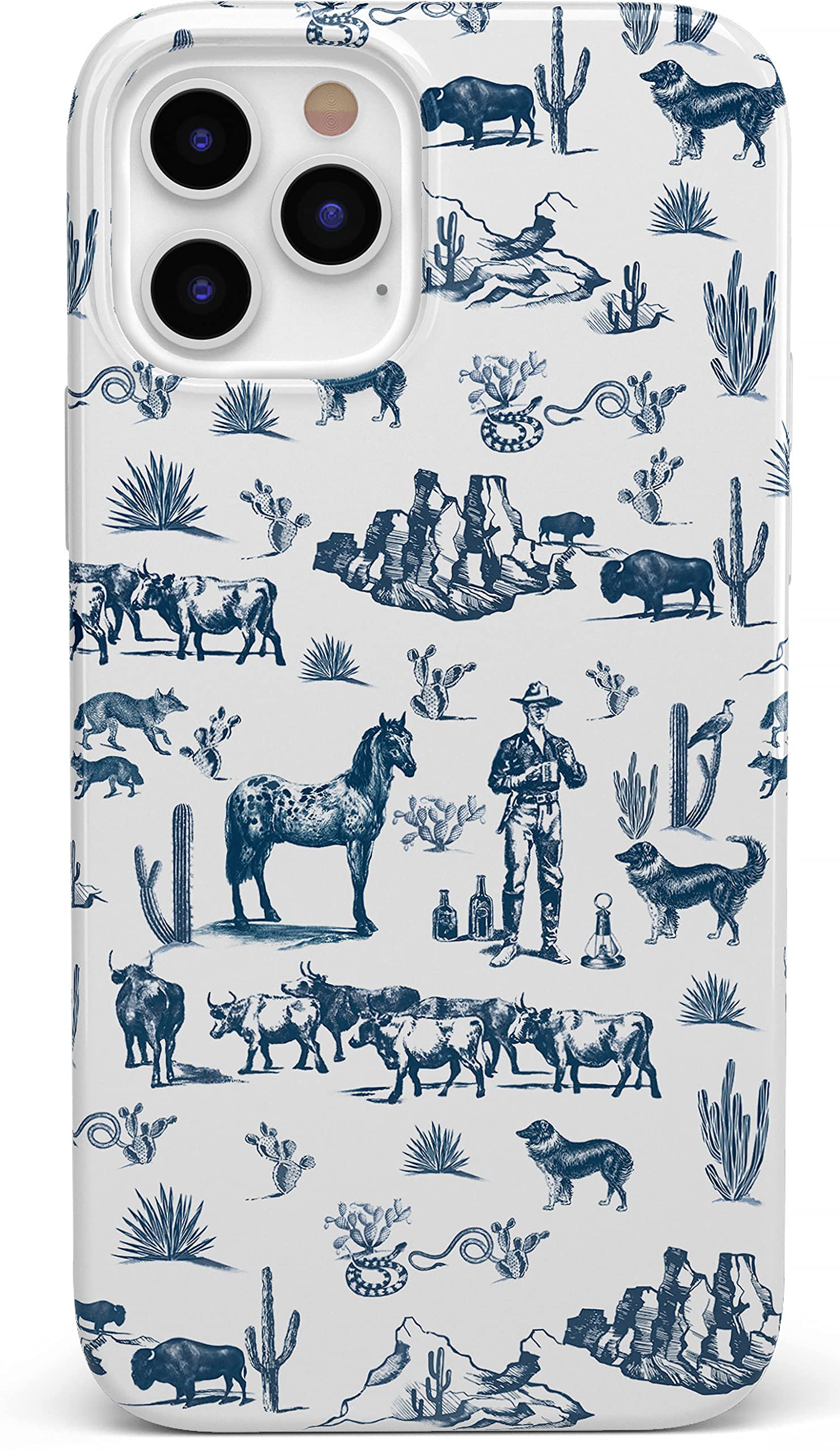 Casely iPhone 11 Pro Case - Wild West Adventure Design | Premium Protective Phone Cover for iPhone 11 Pro | Western Desert Themed Case for Travel & Outdoor Adventures
