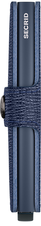 Mini Wallet for Women - Slim RFID Blocking Leather Wallet with Card Slots | Perfect for Travel, Everyday Use & Gift Giving (Crisple Navy)
