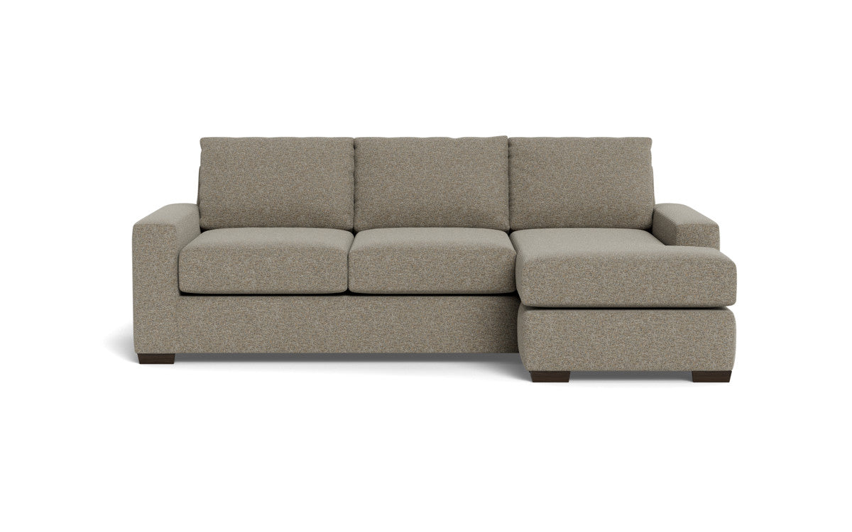 Mas Mesa 101 Deep Reversible Sofa Chaise - Modern L-Shaped Sectional Couch with Reversible Chaise Lounge for Living Room, Family Room & Small Spaces
