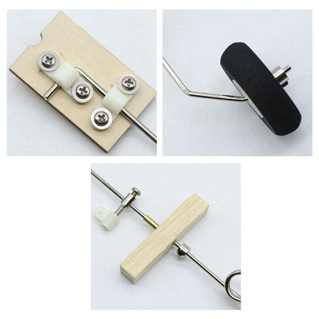 SU27 RC Plane Landing Gear - Durable KT Board DIY Steering Wheel Replacement Parts for RC Fixed Wing Aircraft - Perfect for Hobbyists, Craft Enthusiasts & RC Plane Repair (Ideal for Outdoor Flying & DIY Projects)