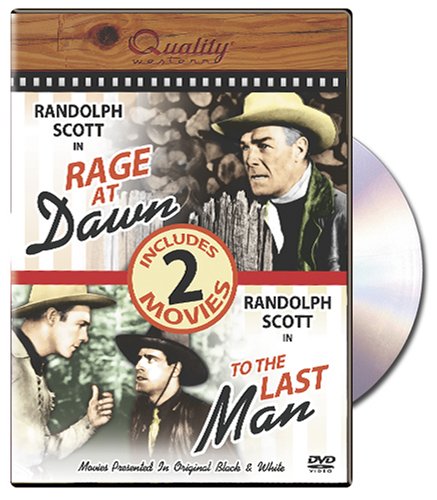 Rage at Dawn & To the Last Man - Western Movie Double Feature DVD | Classic Cowboy Films for Movie Nights & Western Fans