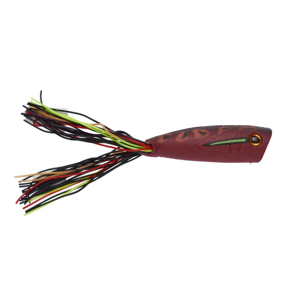 Berkley Power Pop Floating Fishing Lure with Wide Cupped Mouth - Topwater Bass Fishing for Freshwater and Saltwater