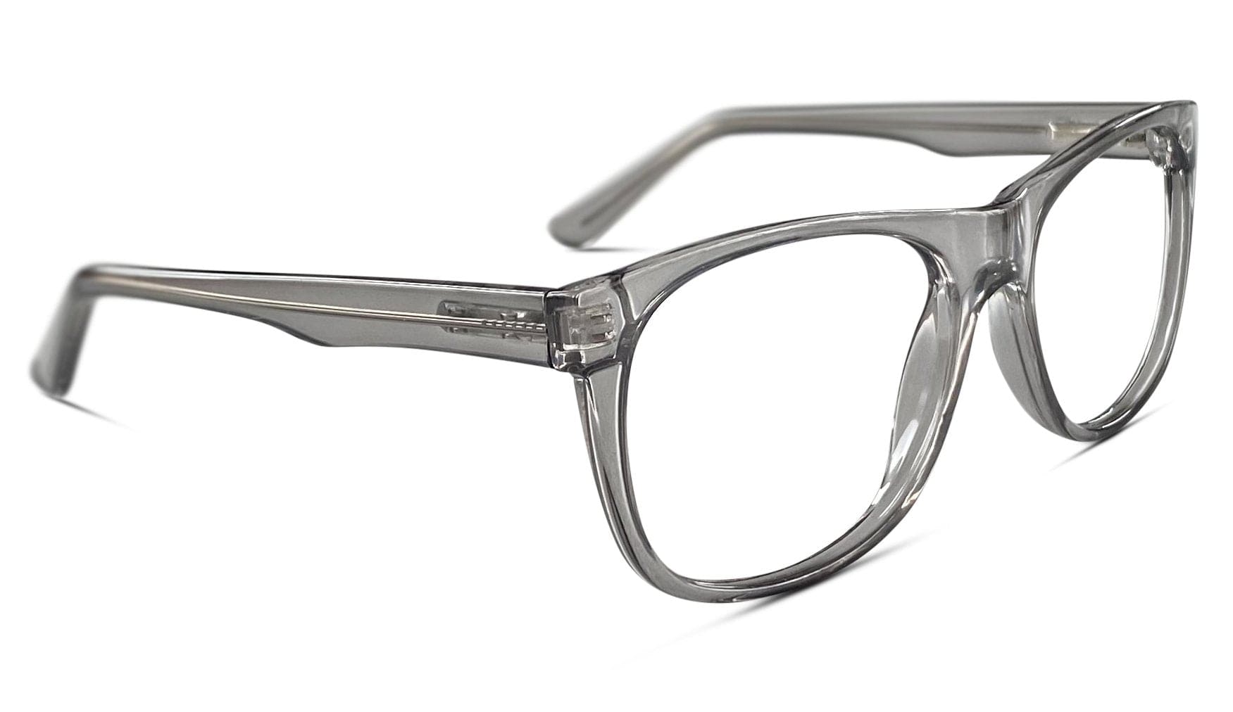 Blue Light Blocking Kids Computer Glasses - Anti Eye Strain Screen Time Glasses for Children (Pearl Grey) - Perfect for Online Classes, Gaming & Digital Device Use