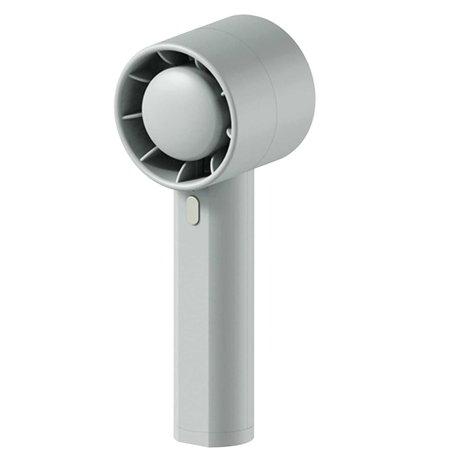Homlpope Turbo Handheld Fan - USB Rechargeable Portable Mini Fan, Leafless Design, Pocket-Sized for Students & Office Use | Perfect for Travel, Gym, and Outdoor Activities