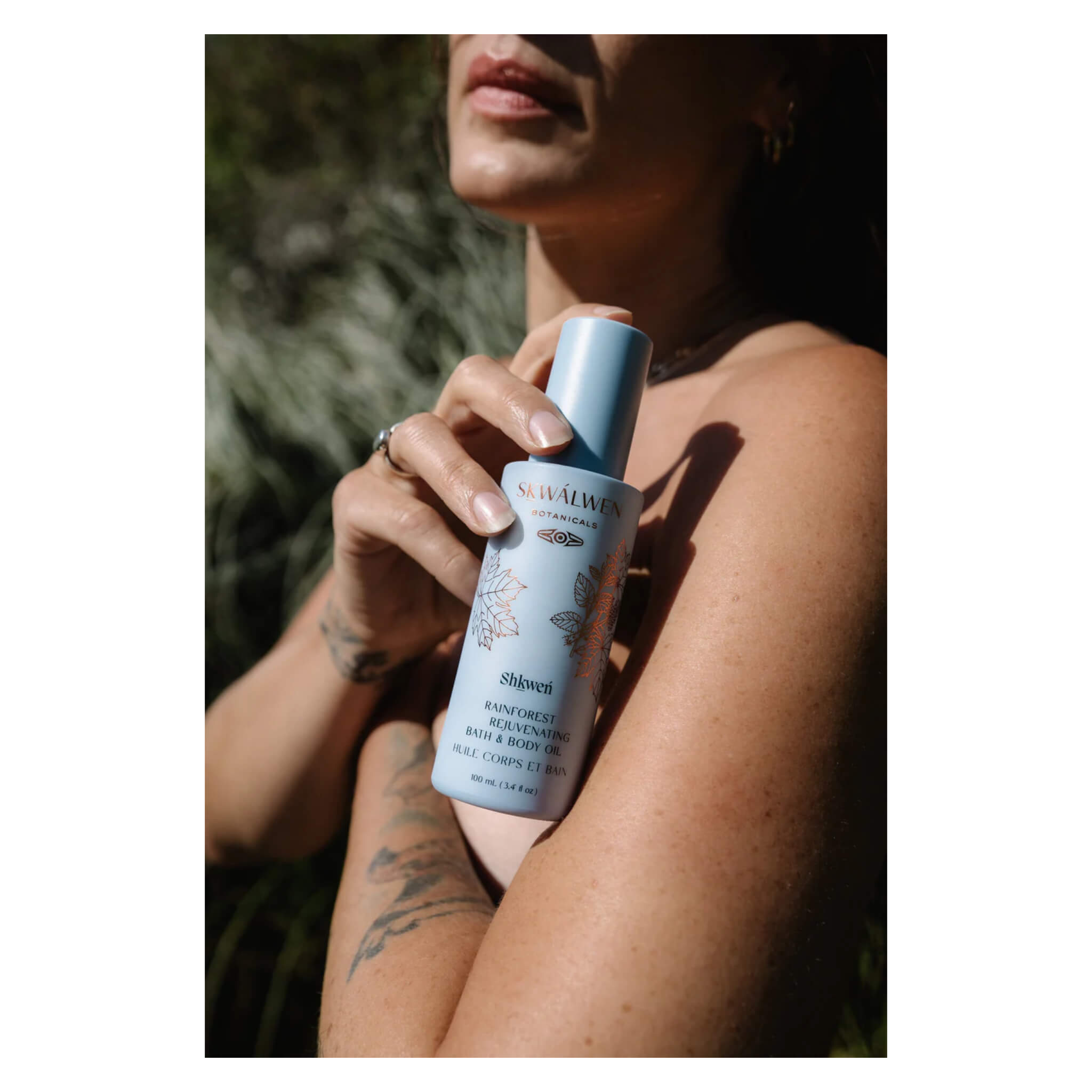 Organic Rainforest Rejuvenating Bath & Body Oil - Hydrating & Nourishing for Dry Skin - Perfect for Spa Nights & Self-Care Rituals