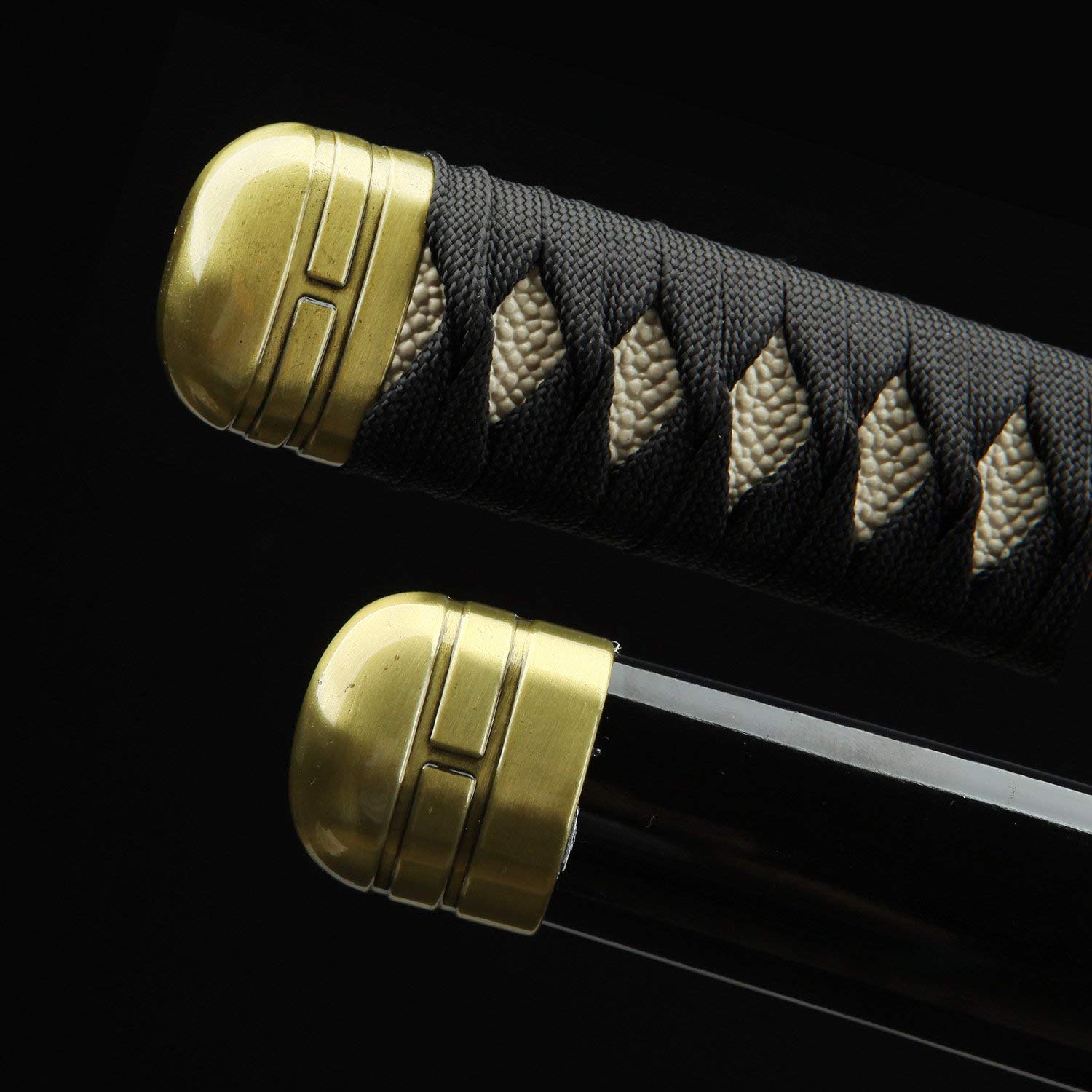 Zoro Katana - Handmade 1045 Carbon Steel Japanese Samurai Sword - Authentic One Piece Roronoa Zoro Replica - Perfect for Cosplay, Martial Arts Training & Anime Collection