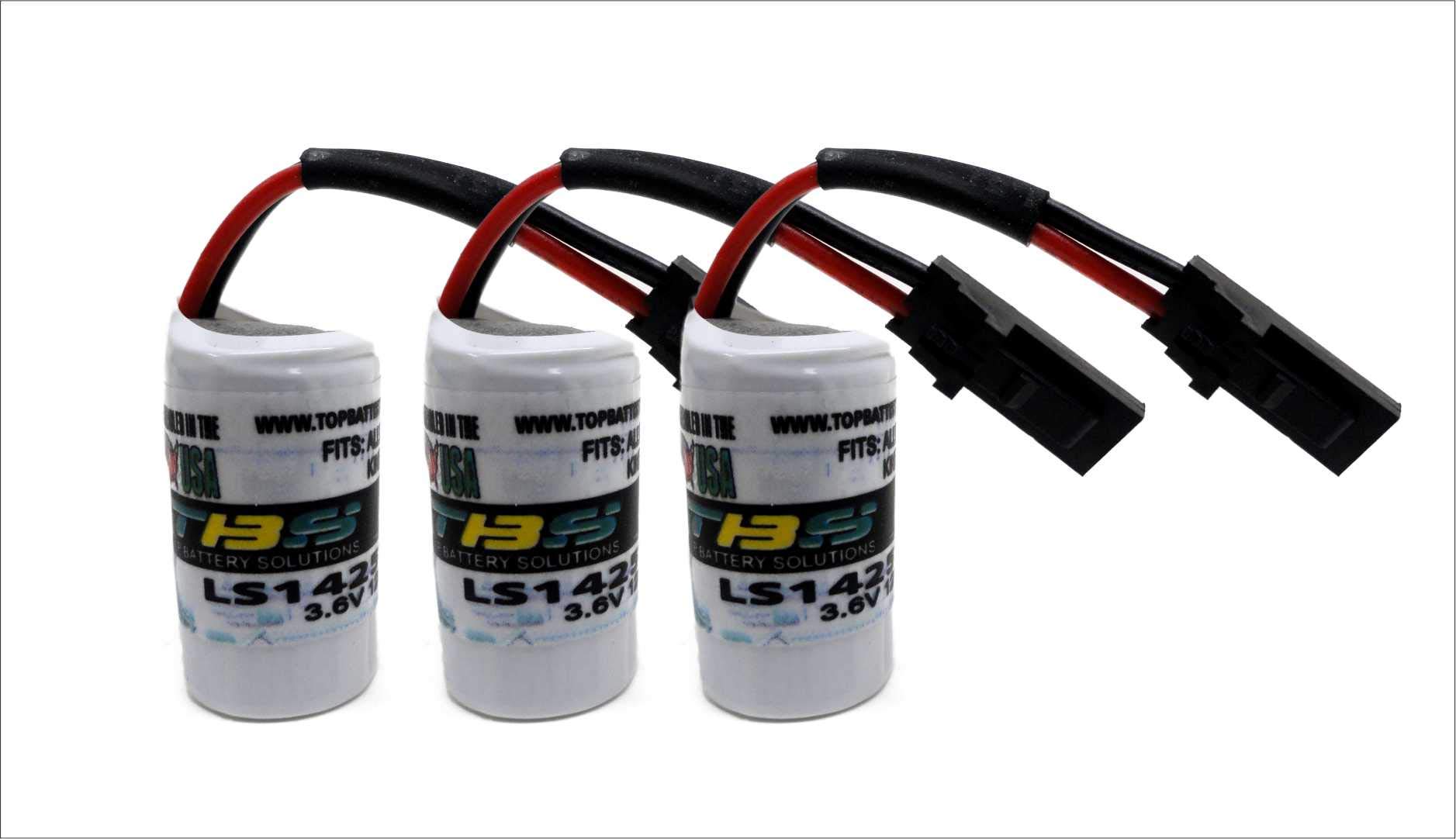 Allen Bradley 2090-DA-BAT Replacement Battery - 3PC Pack for Kinetix 2000 & Tamagawa 17 Bit Encoder - Power Backup for Industrial Automation Systems