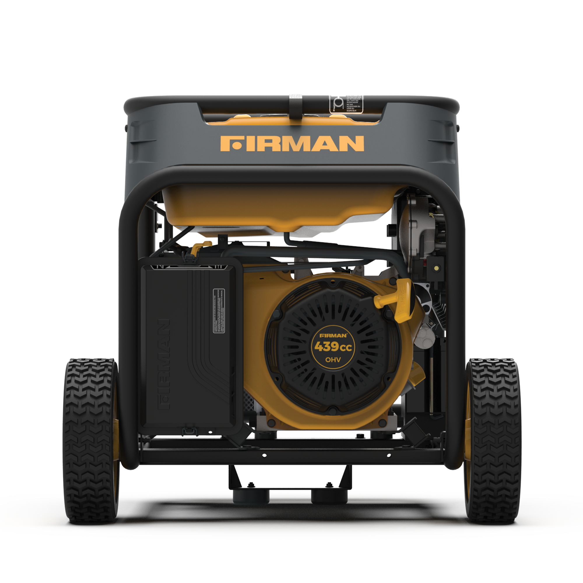 Dual Fuel Portable Generator 5700W with Electric Start - 120V/240V Output for Camping, Home Backup & Outdoor Power Needs