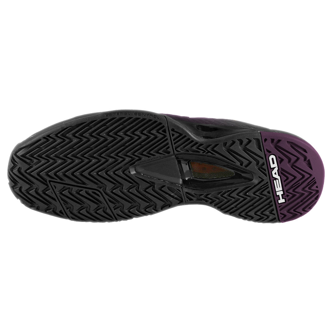 Revolt Pro 4.5 Women's Tennis Shoes - Black/Plum Color - Lightweight & Durable for Court Play & Casual Wear
