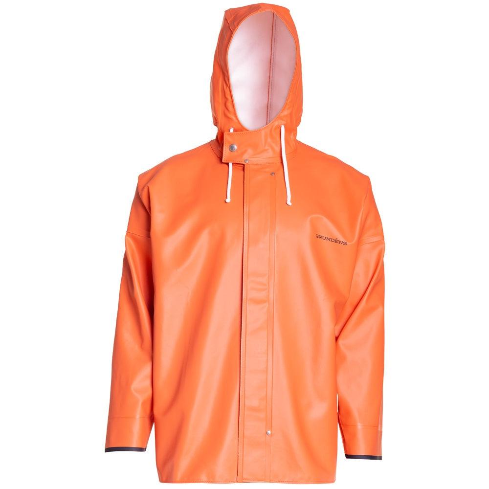 Grundens Brigg 40 Commercial Fishing Jacket - Heavy Duty Waterproof Rain Gear for Commercial Fishing & Outdoor Work - Ideal for Deep Sea Fishing, Boating & Harsh Weather Conditions