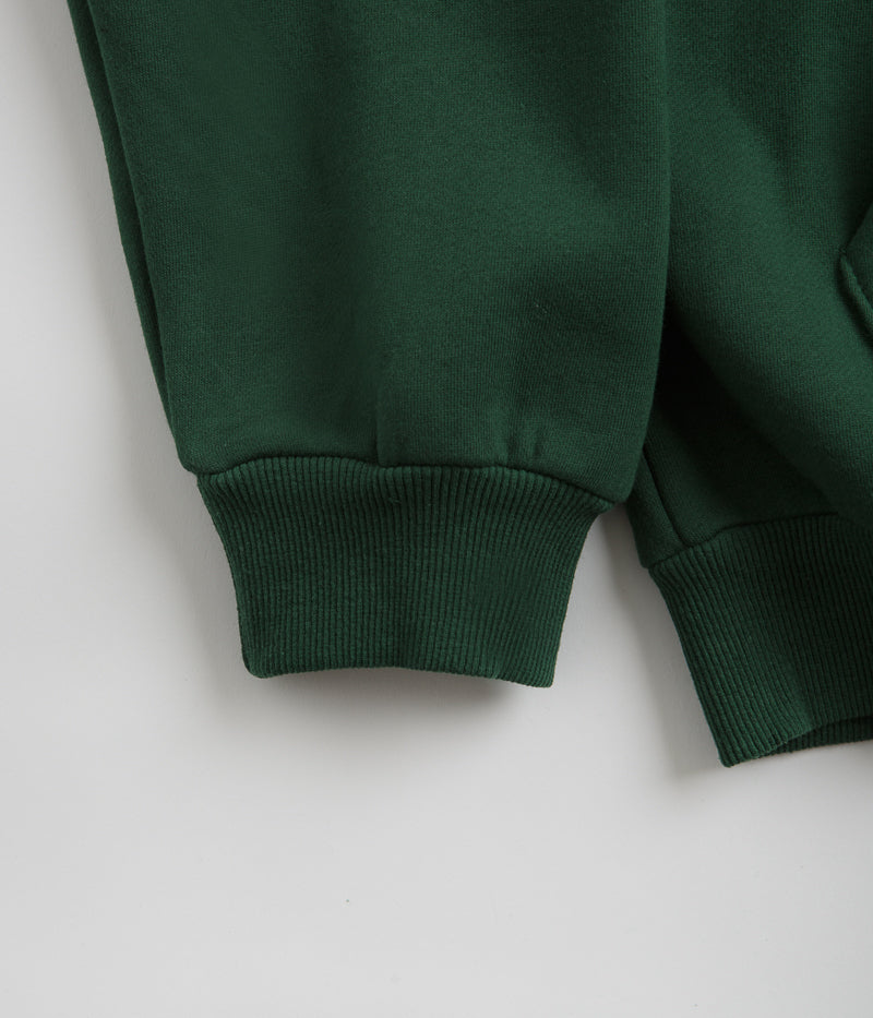 Butter Goods Embroidered Hoodie for Men & Women - Soft Cotton Pullover Sweatshirt, Forest Green - Perfect for Casual Wear, Street Style & Outdoor Activities