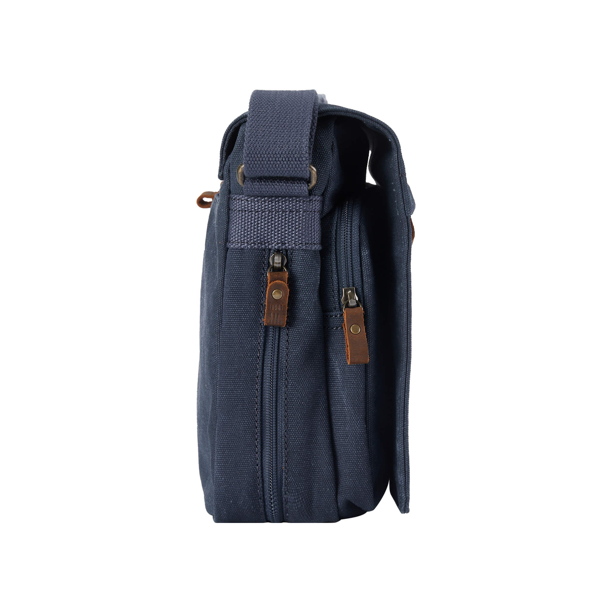 TRP0241 Troop London Classic Canvas Messenger Bag - Stylish & Durable Crossbody Bag for Men & Women - Perfect for Work, Travel & Everyday Use