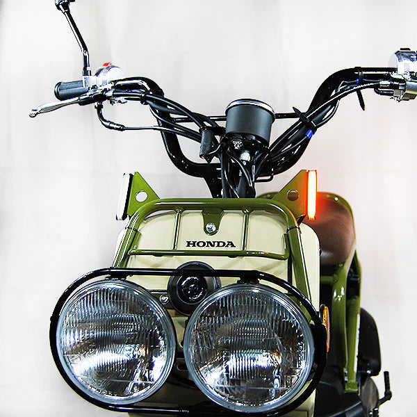 Honda Ruckus Front Turn Signals for 2003-Present Models - LED Motorcycle Indicators for Enhanced Visibility & Safety - Perfect for Urban Commuting & Night Riding