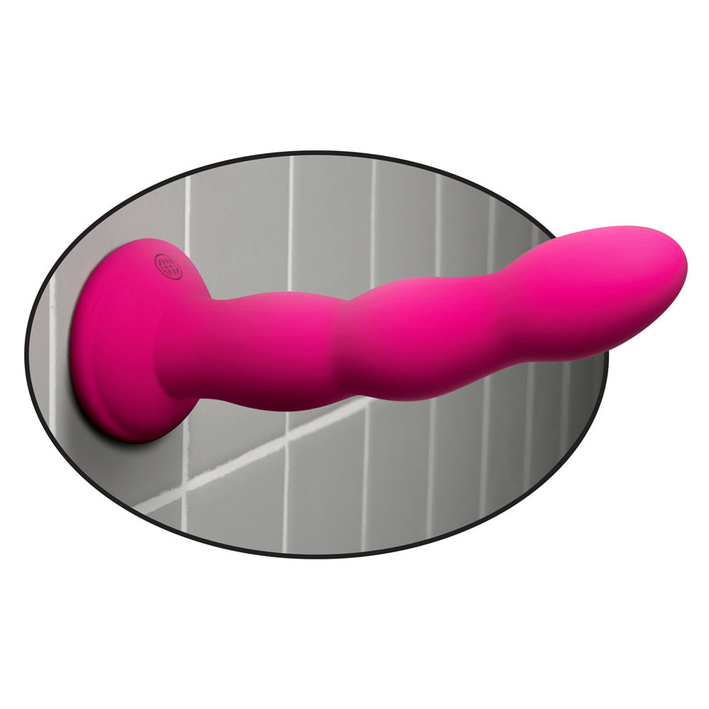 Dillio 6-Inch Twister Dildo with Strong Suction Cup Base - Realistic Textured Adult Toy for Solo Play, Couples & BDSM Scenes