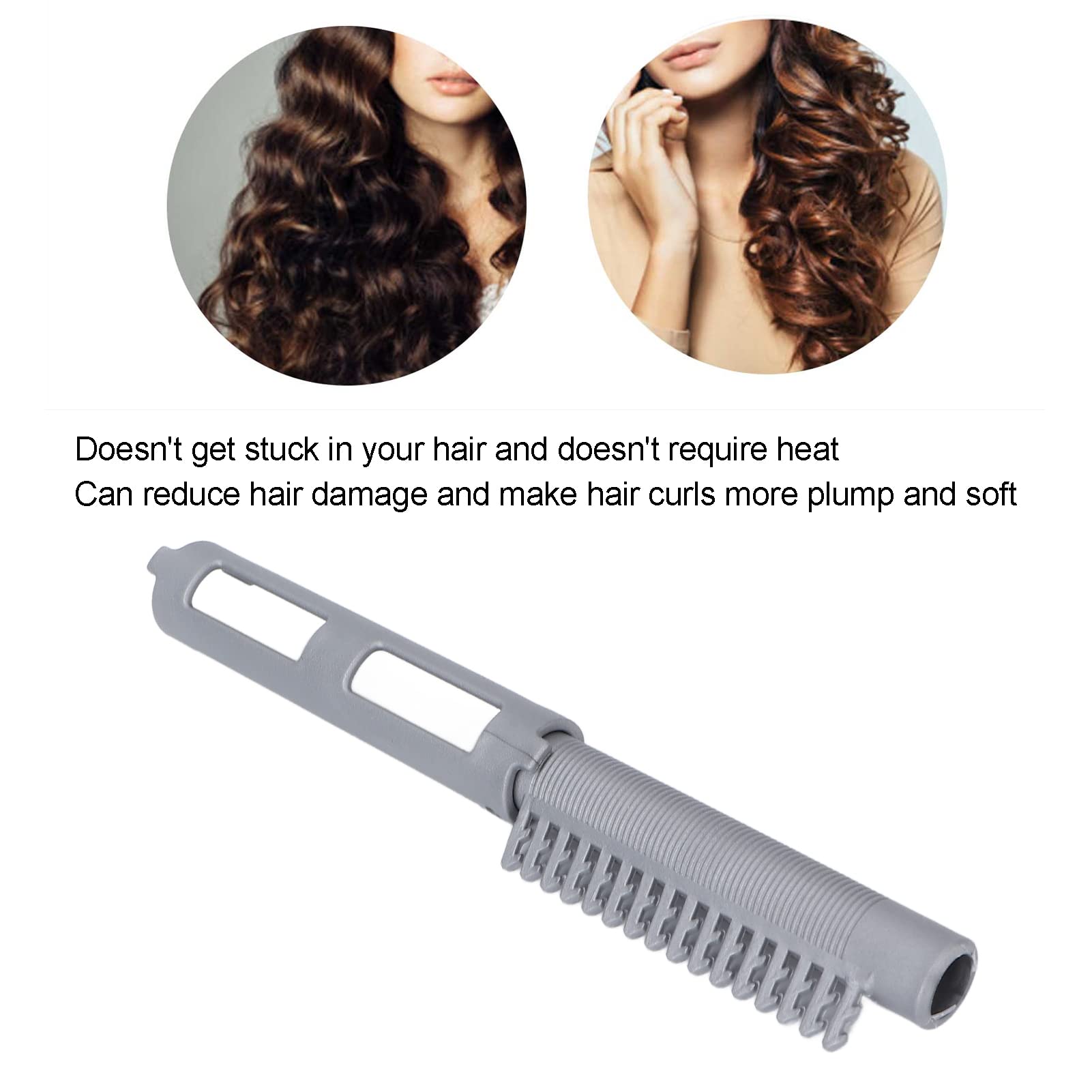 Professional Curling Iron with Heat-Resistant Glove & Hair Clips - Ceramic Tourmaline Barrel for Long-Lasting Curls, Waves & Styles - Salon Quality for Home Use, Travel & Special Occasions
