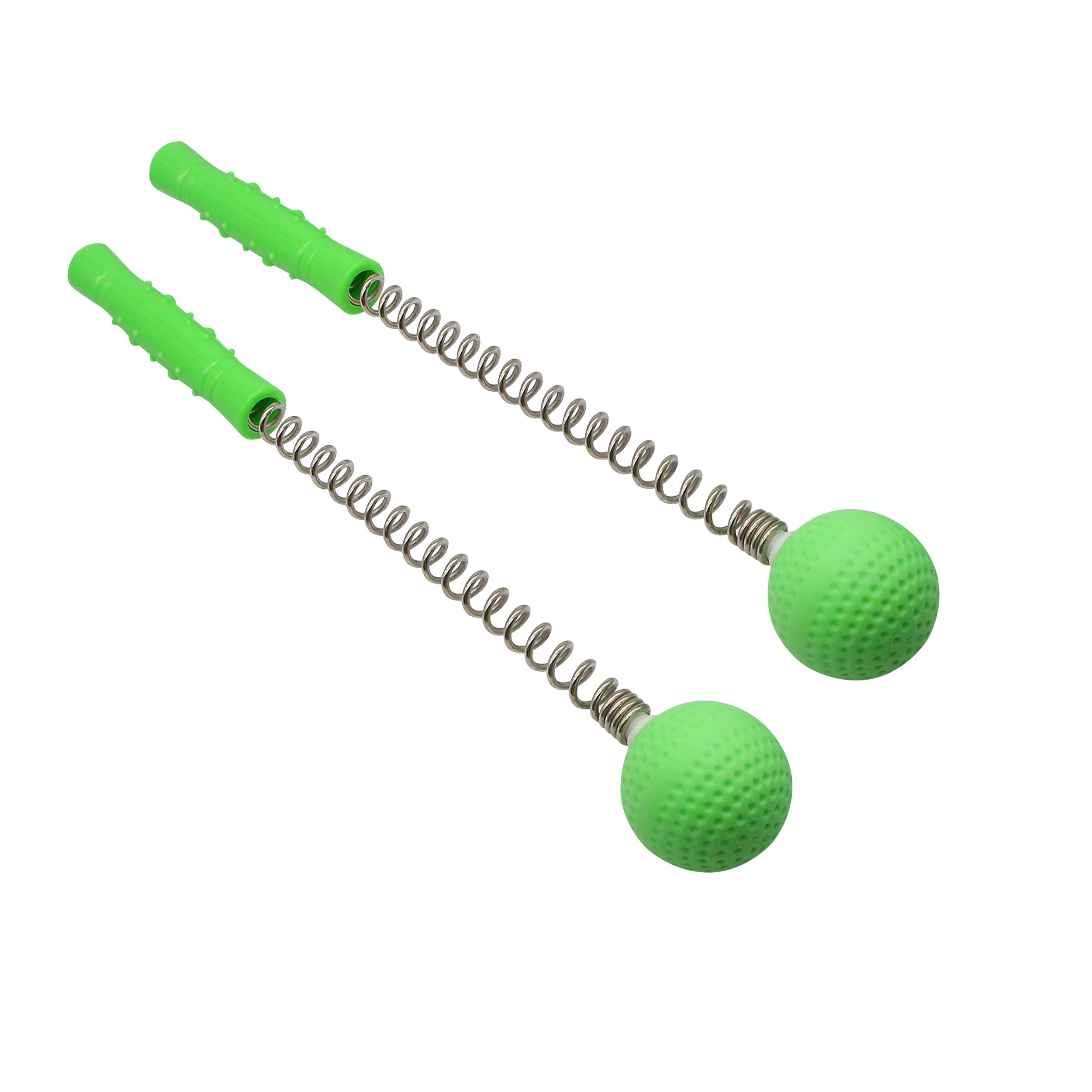 SinLoon Massager Ball Hammer (2-Pack) - Manual Muscle Therapy Tool for Back, Shoulder & Full Body Pain Relief - Reduce Fatigue with Golf Ball Massage - Perfect for Athletes, Office Workers & Home Use (Green)