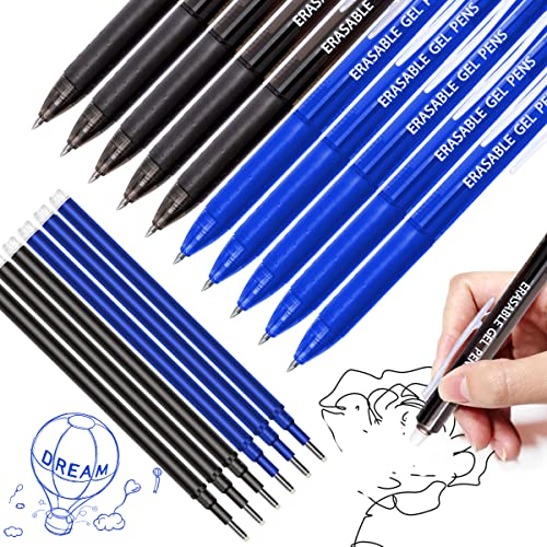 5 Black 5 Blue+6 Refills