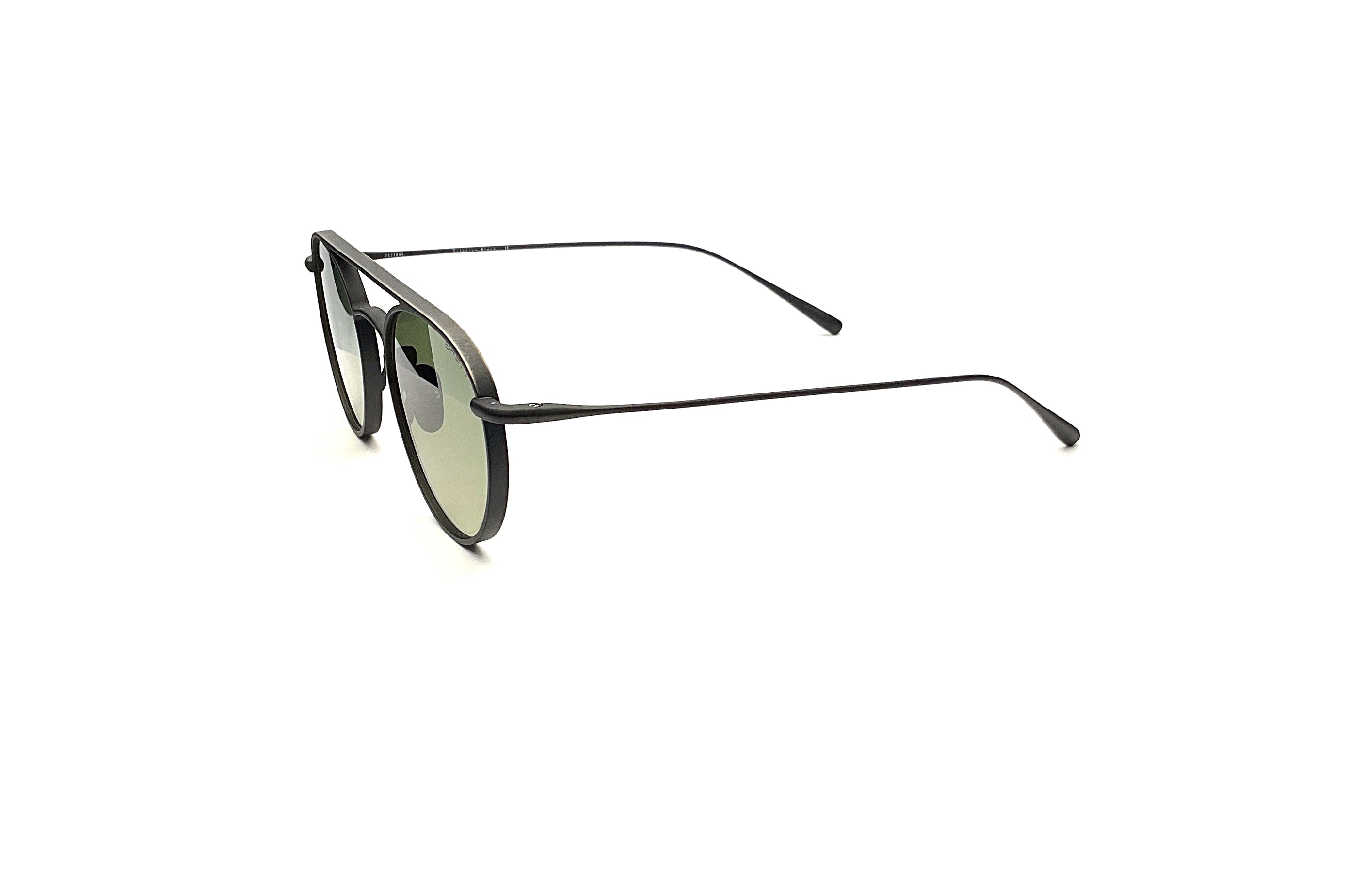 BRETT Eyewear Clint Sunglasses for Men - Classic Black Aviator Style UV Protection - Perfect for Driving, Outdoor Activities & Fashion Accessories