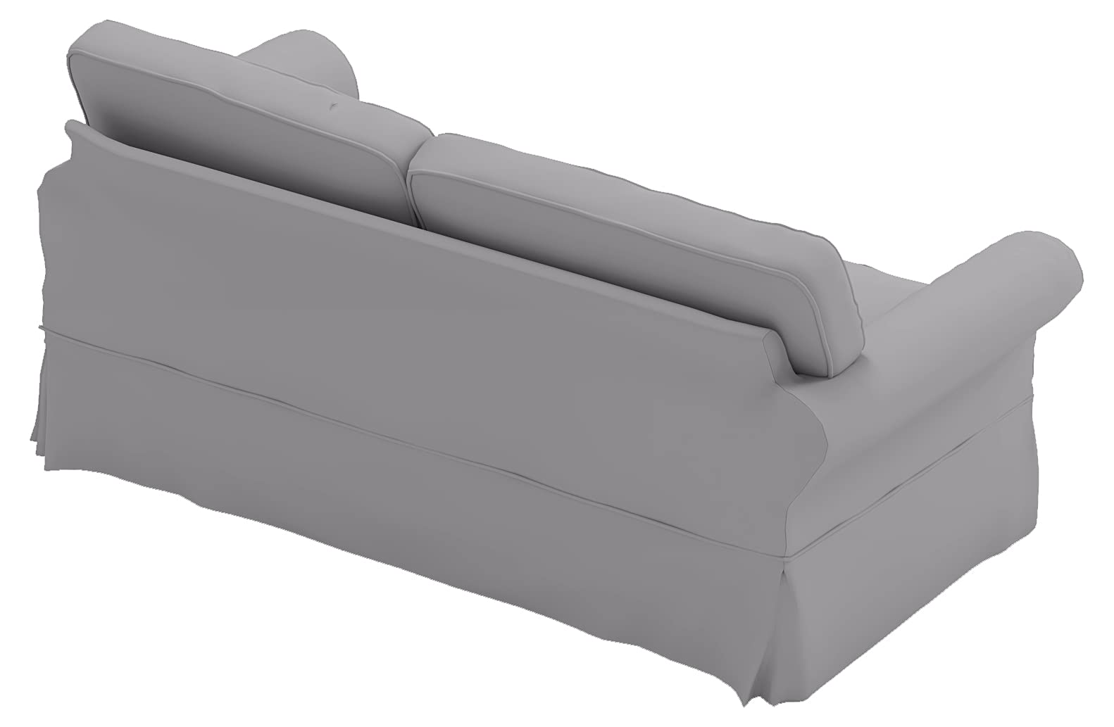 Durable Polyester Sofa Slipcover for Pottery Barn PB Comfort Roll Arm Sofa (81