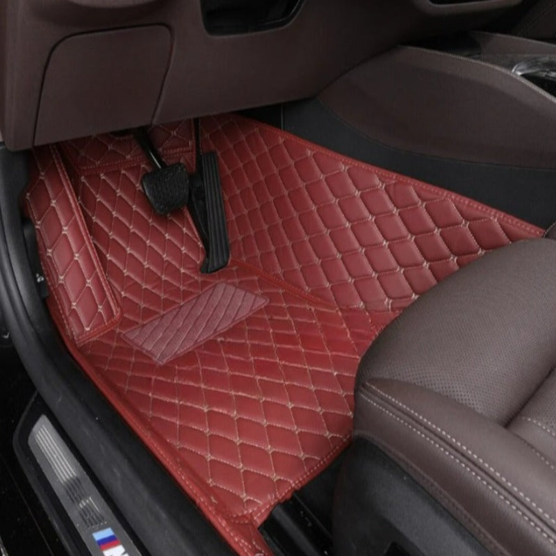 Premium All-Weather Floor Mats for Infiniti QX60 - Custom Fit Car Mats with Non-Slip Design - Perfect for SUV, Road Trips & Family Protection