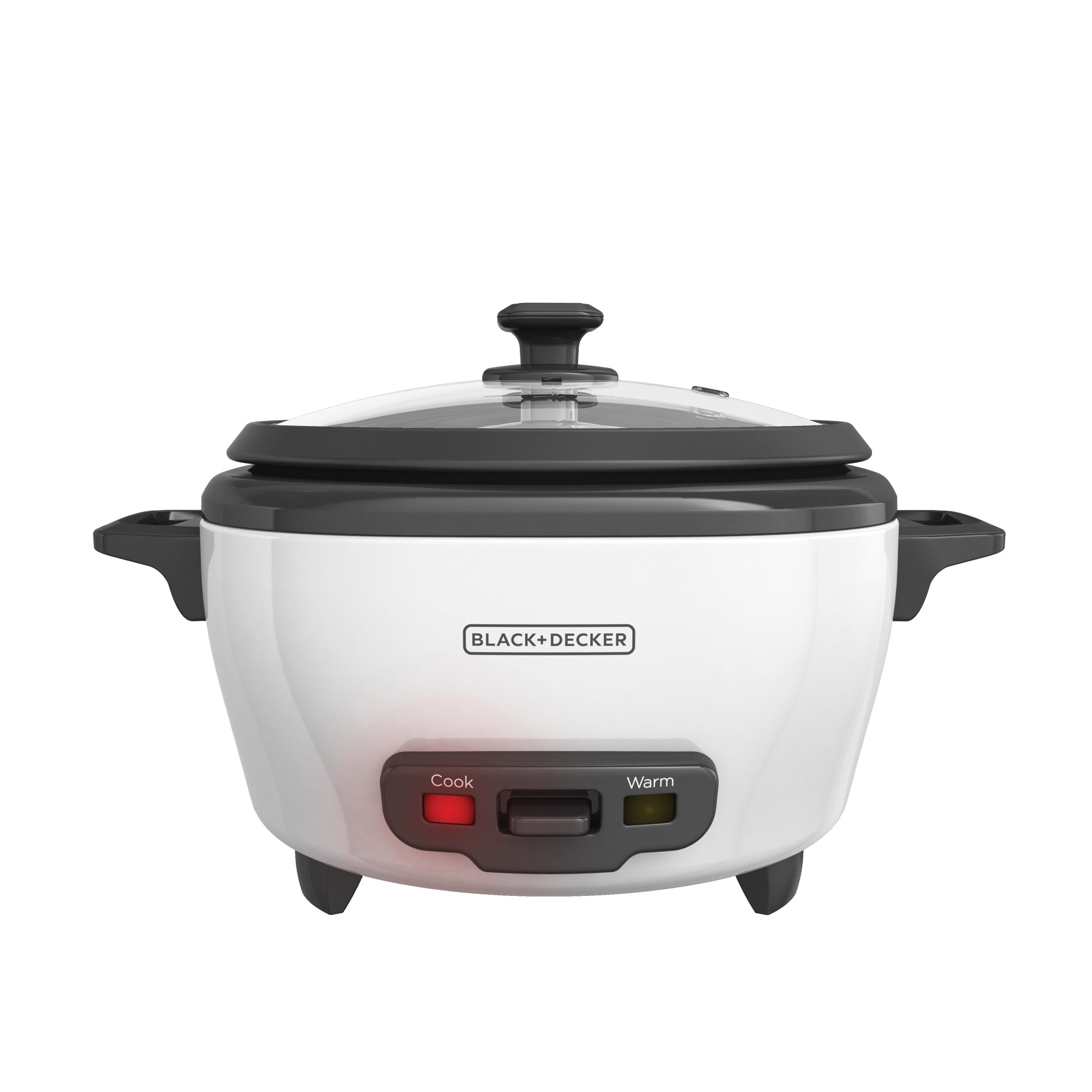BLACK + DECKER 6-Cup Rice Cooker with Steamer Basket | Small Kitchen Appliance for Perfect Rice, Grains & More | Ideal for Dorms, Apartments & Family Cooking | Factory Certified with Full Warranty (Model RC506C)