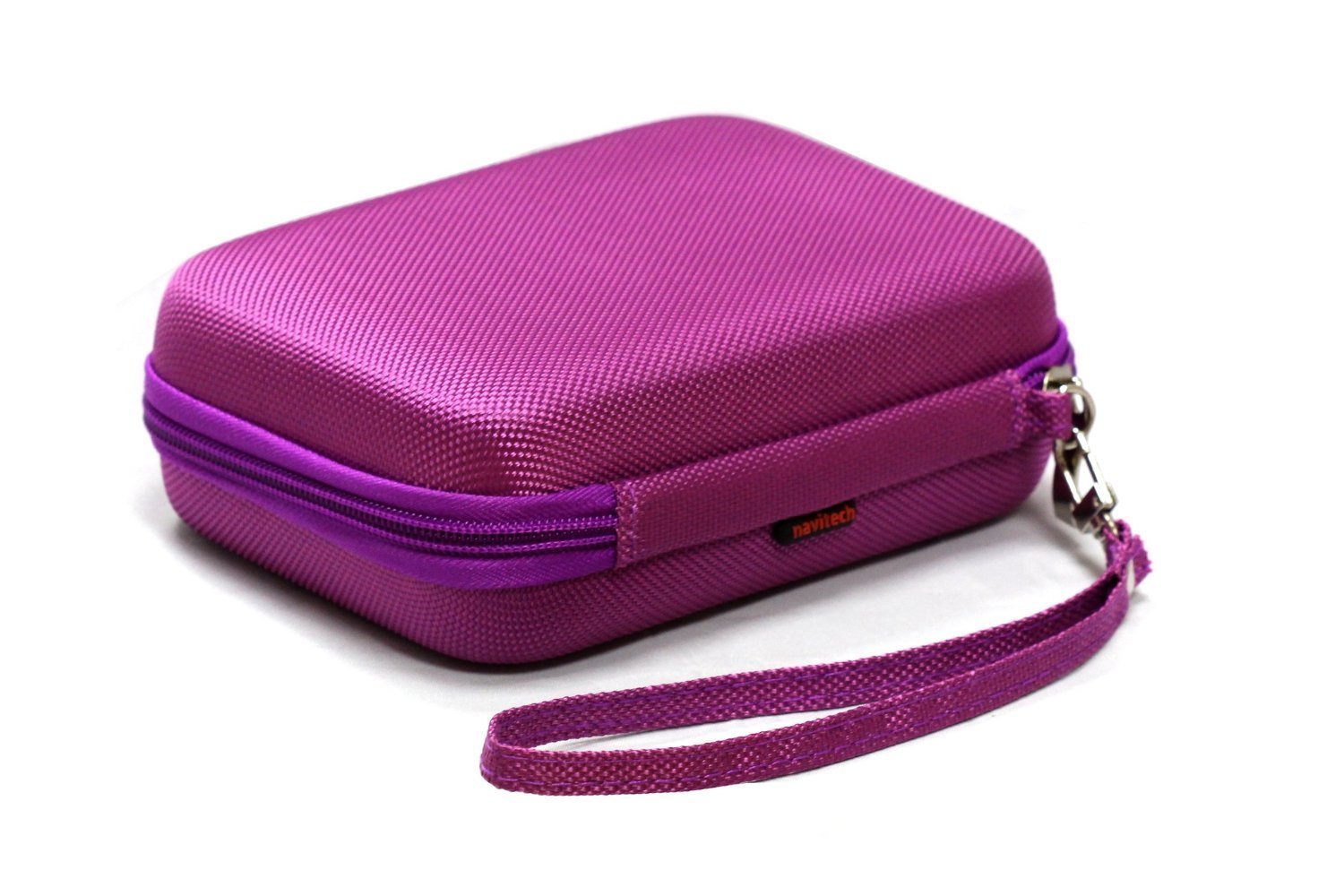 Navitech Purple Handheld Pocket Printer Case - Compatible with HP Sprocket Photo Printer | Portable Mobile Carrying Bag for Travel, School & Home Use