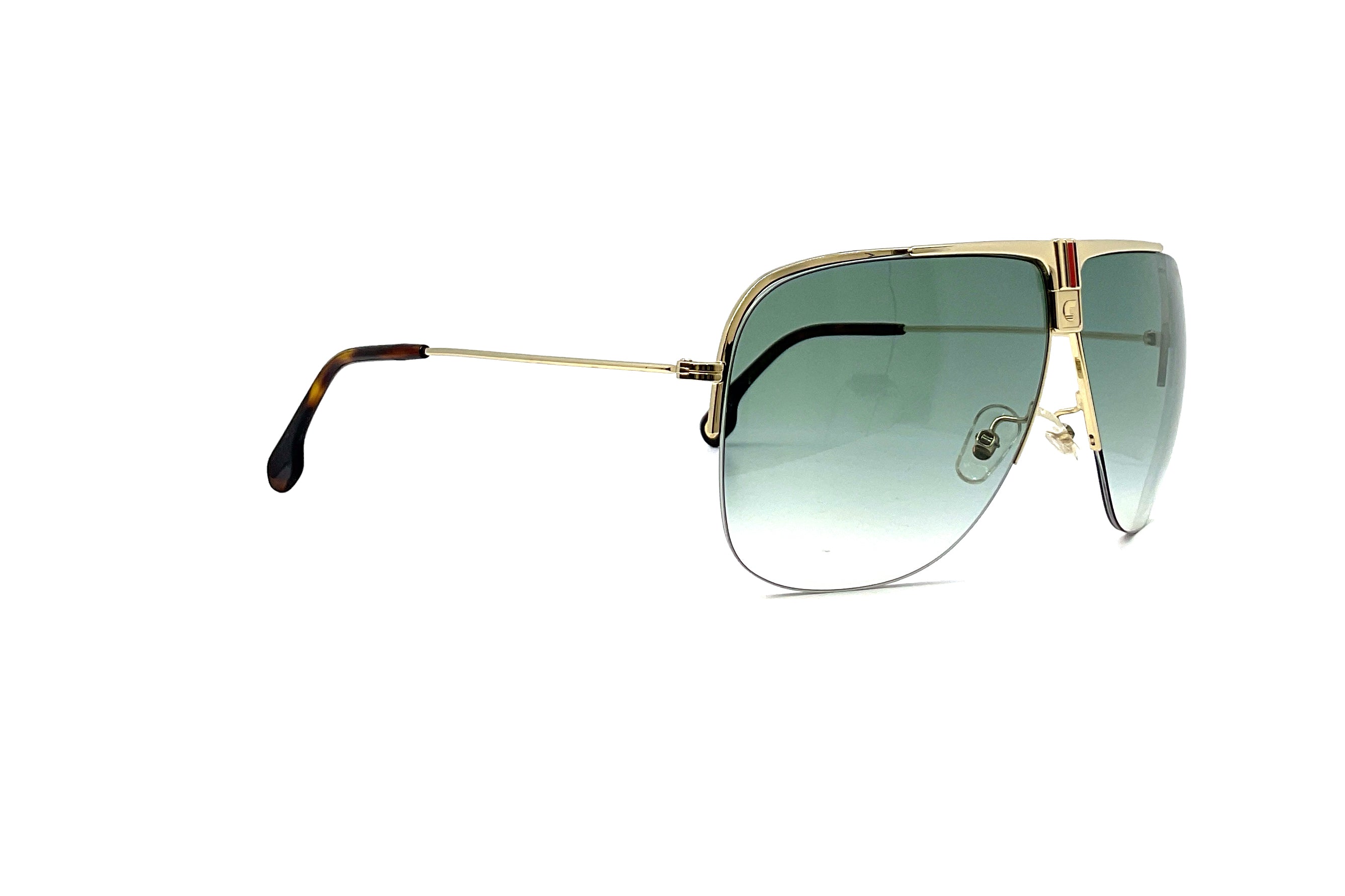 Carrera 1013/S Gold Sunglasses for Men & Women - Polarized UV Protection - Fashionable Aviator Style for Driving, Travel & Outdoor Activities