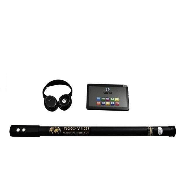 Tero Vido 3D Metal Detector for Adults & Kids - Professional Gold Detector with Pinpoint & Discrimination Mode - Perfect for Treasure Hunting, Beach, Park & Outdoor Adventures