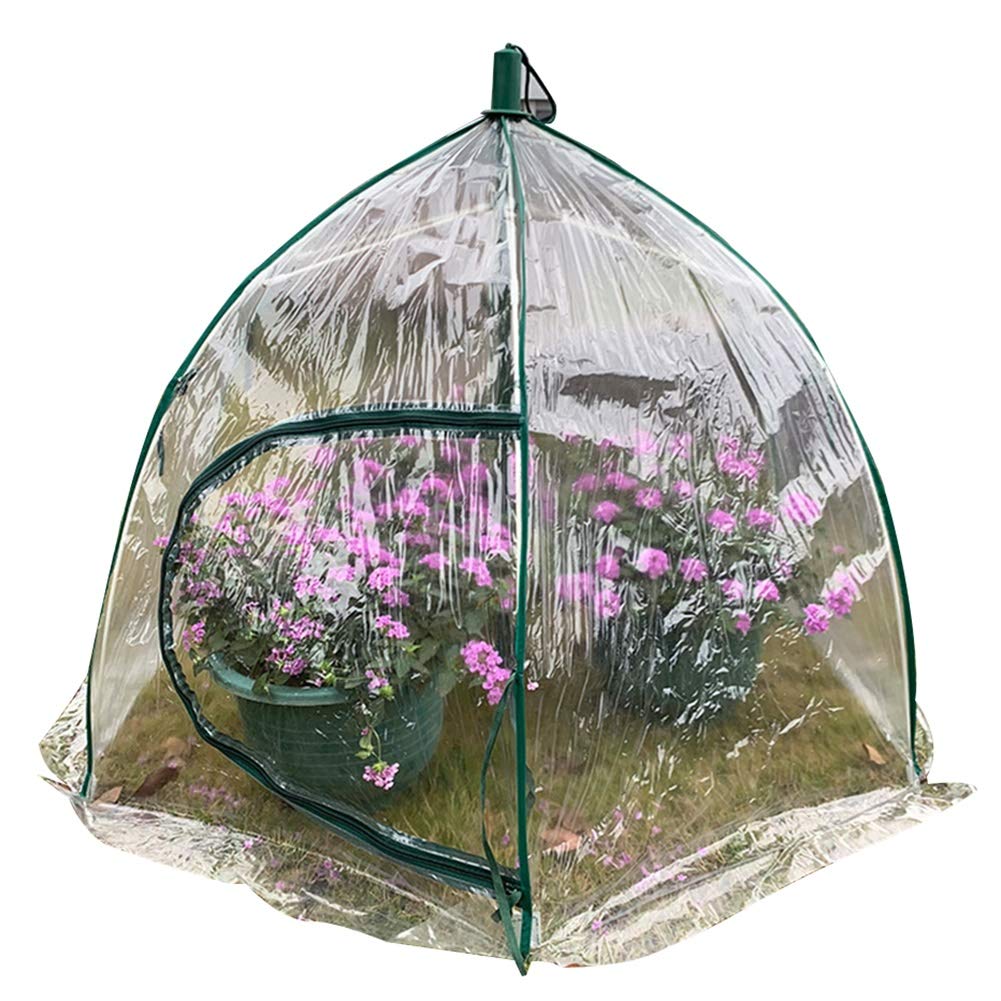 PVC Clear Greenhouse Thermal Insulation Cover - 6pcs Set (105x78cm) | Waterproof, Foldable, Bird Protection for Outdoor Gardening | Perfect for Plant Protection, Seed Starting & Winter Greenhouse Insulation