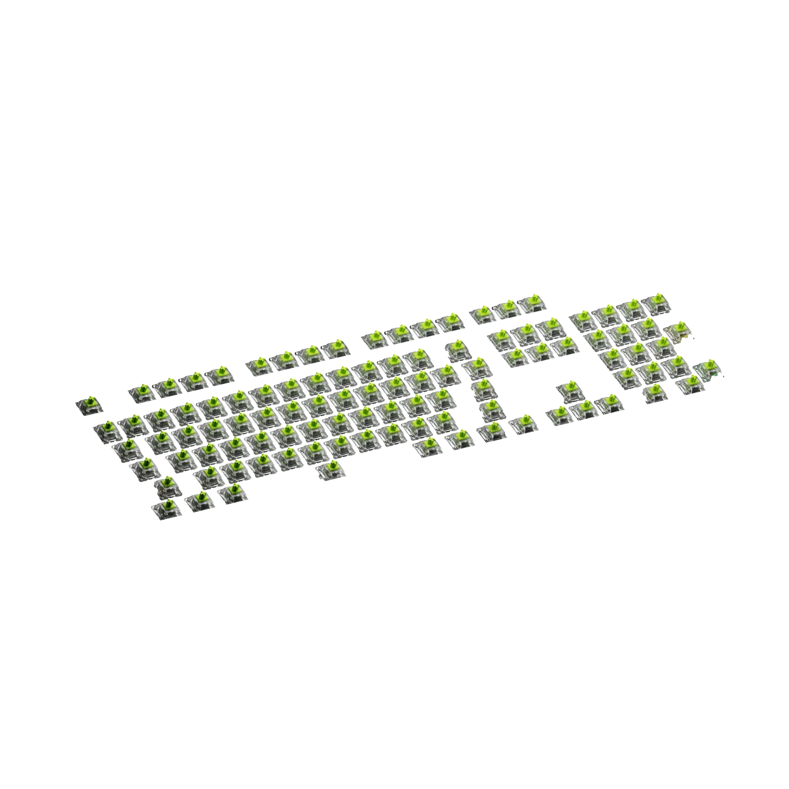 Glorious Raptor Mechanical Keyboard Switches - MX ANSI 100 (Linear, Smooth, Fast) for Gaming, Typing & Office Use
