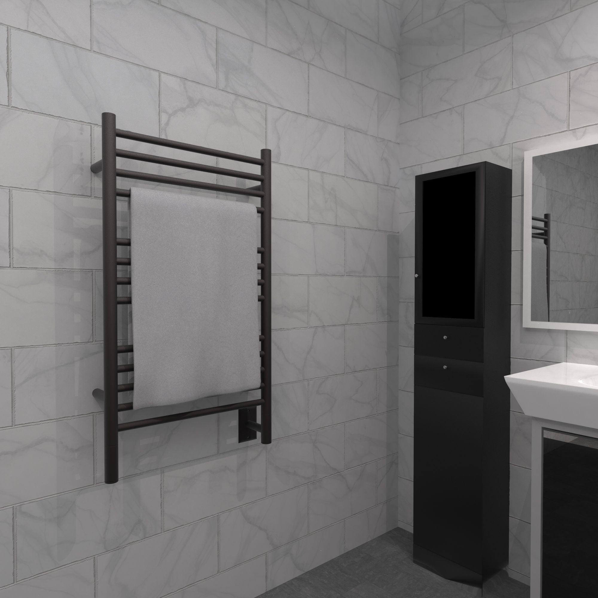 Amba Jeeves C Straight Hardwired Towel Warmer - 20.5
