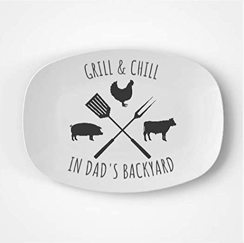 Harper Livingston Personalized Grill & Chill Utensil Set - Microwave Safe DecoWare™ - Perfect Gift for Dad on Father's Day - Ideal for BBQ, Outdoor Cooking & Kitchen Use