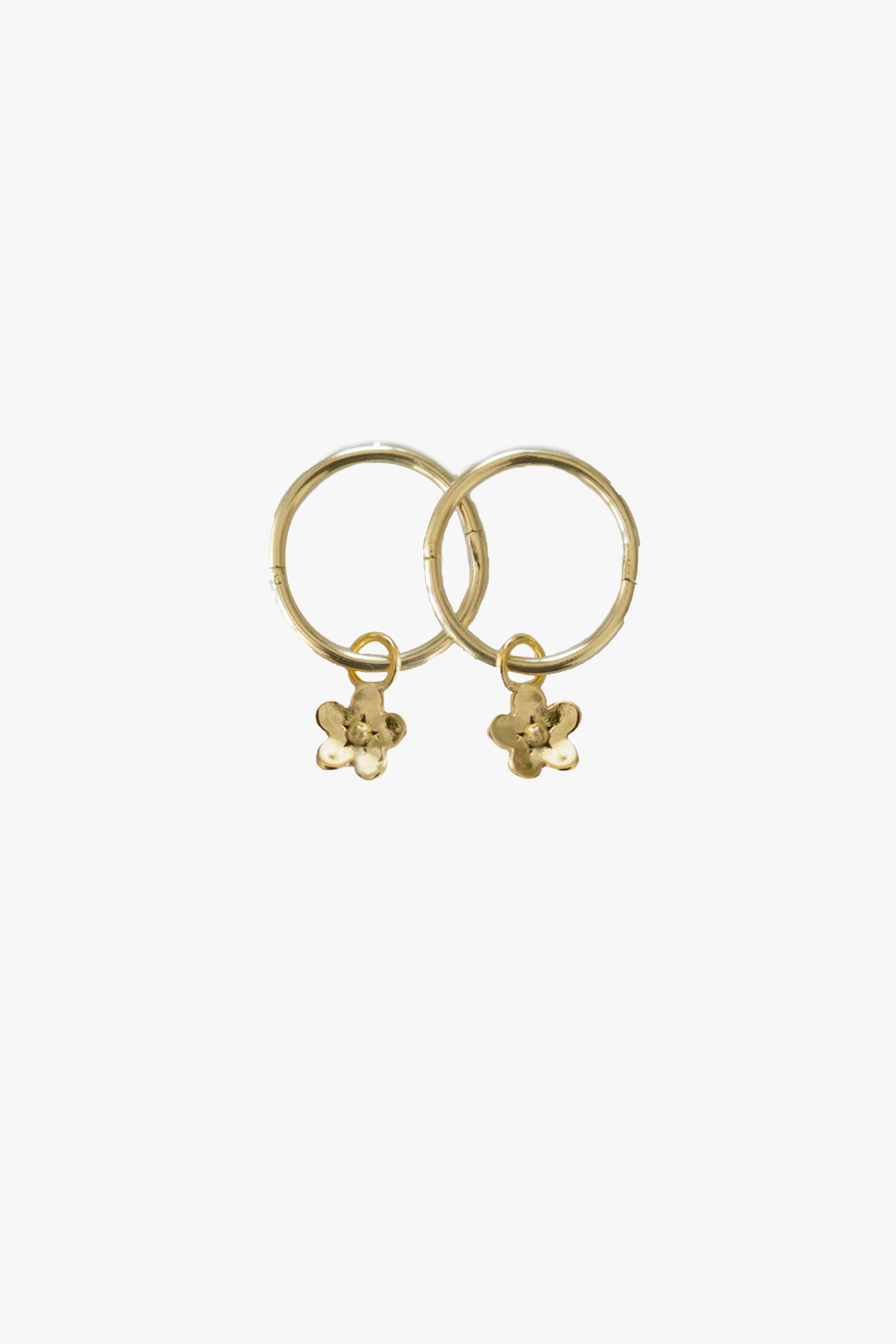 Daisy Day Gold Sleepers - 14K Gold Plated Earrings for Women, Hypoallergenic & Lightweight, Perfect for Everyday Wear & Gifting